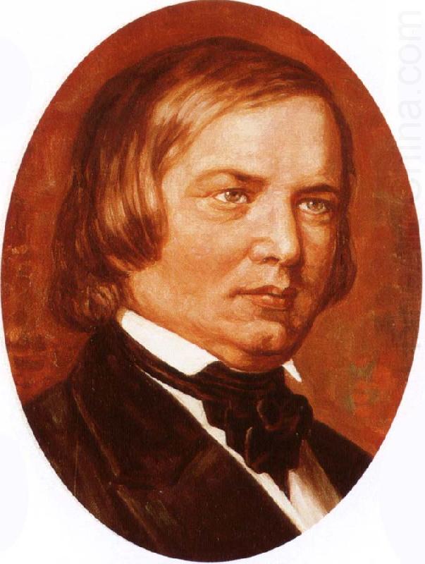 robert schumann painted by gustav zerner oil painting picture